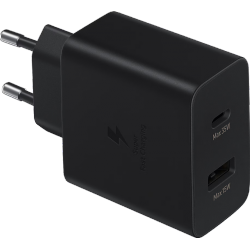 Samsung 35W Power Adapter Duo (USB-C cable pas inclus) - Noir