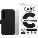 CARE. by PZ Feature Case Tango Two-in-One Wallet w QI -Black- Samsung S25 Plus