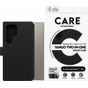 CARE. by PZ FeatureCase Tango Two-in-One Wallet w QI -Zwart- Samsung S25 Ultra