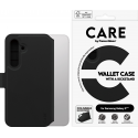 CARE. by PZG Feature Wallet Case w. Kickstand - Zwart - voor Samsung Galaxy S25