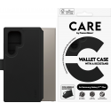 CARE. by PZG Feature Wallet Case w. Kickstand - Zwart - Samsung S25 Ultra