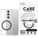 CARE. by PZG Flagship Case Urban Combat w. Black QI - Clear - Samsung S25