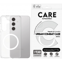 CARE. by PZG Flagship Case Urban Combat w. Blanc QI - Clear - Samsung S25 Plus