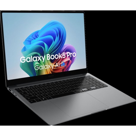 Samsung Galaxy Book5 Pro Intel Core Ultra 7 (16") Écran tactile WQXGA+ 16 Go RAM/1To SSD Wi-Fi 7 Windows 11 Home Gris