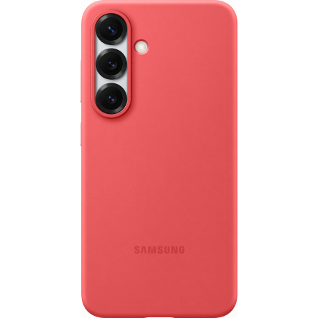 Samsung Silicone Case - Rood - voor Samsung Galaxy S25