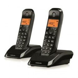 Motorola S1202 Duo DECT Noir