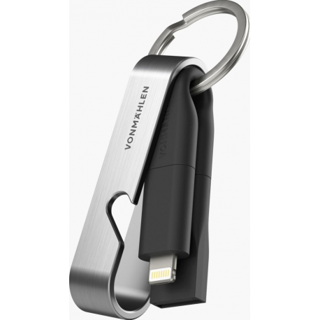 Vonmählen High Six 6in1 Fast Charging Cable (3A) - Black/Silver