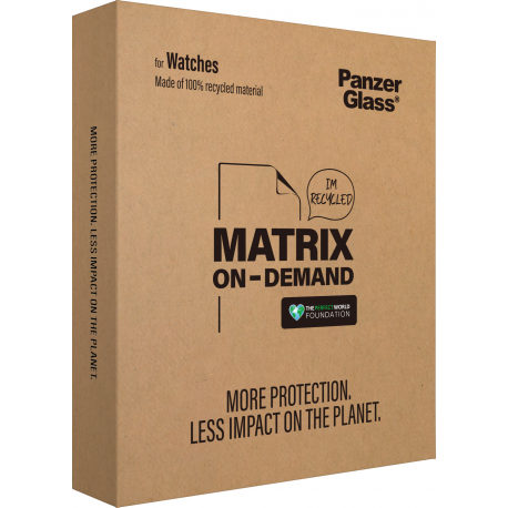 PanzerGlass ECO MATRIX Film 100% Recycled Material - pour Watch (50 pcs)