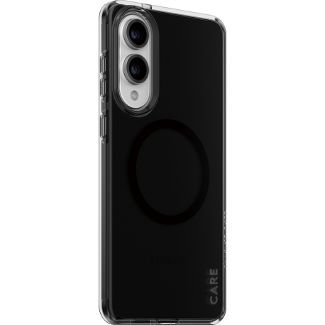 CARE. by PZG Flagship Case Urban Combat w. Noir QI - Smokey - Samsung S25 Edge