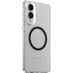 CARE. by PZG Flagship Case Urban Combat w. Noir QI - Clear - Samsung S25 Edge