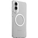 CARE. by PZG Flagship Case Urban Combat w. Blanc QI - Clear - Samsung S25 Edge