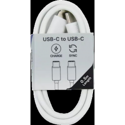 Musthavz to Go USB-C to USB-C Cable 0.5m - Blanc