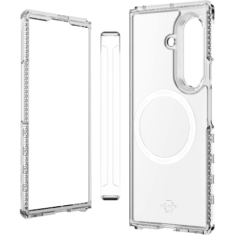 ITSkins Hybrid R Clear Hinge MagSafe Ring - tp- for Samsung Galaxy Fold 7