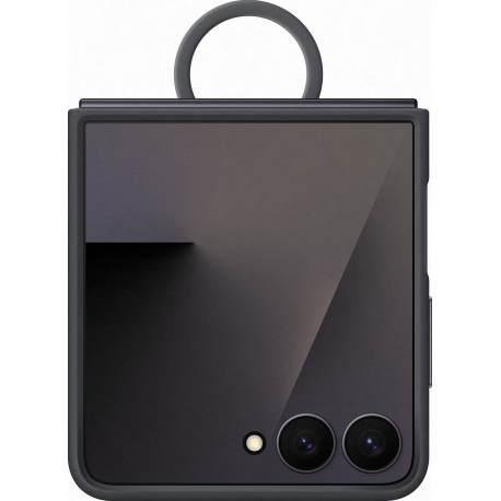 Samsung Ring Case (Silicone) - Zwart - voor Samsung Galaxy Z Flip7 5G