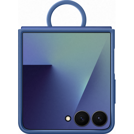 Samsung Ring Case (Silicone) - Blauw - voor Samsung Galaxy Z Flip7 5G