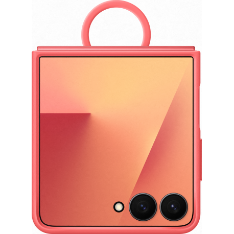 Samsung Ring Case (Silicone) - Rood - voor Samsung Galaxy Z Flip7 5G