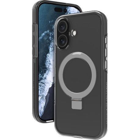 DBramante recycled cover Iceland D3O MS Kickstand - Clear - for iPhone 17