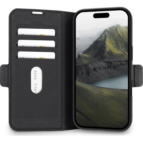DBramante wallet bookcover Oslo Pro - Zwart - voor iPhone 17