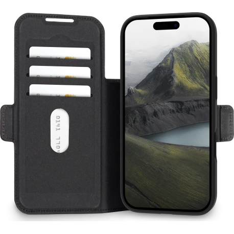 DBramante wallet bookcover Oslo Pro - Zwart - voor iPhone 17 Pro