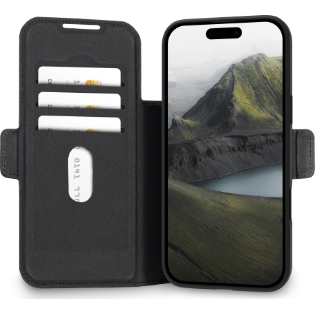 DBramante wallet bookcover Oslo Pro - Zwart - voor iPhone 17 Pro Max