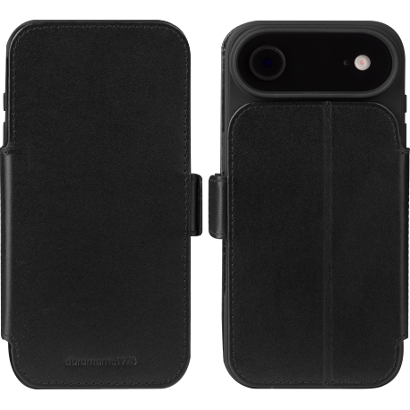 DBramante slim wallet bookcover Copenhagen - black - for Apple iPhone 17 Air