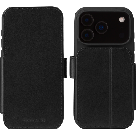 DBramante slim wallet bookcover Copenhagen - black - for Apple iPhone 17 Pro