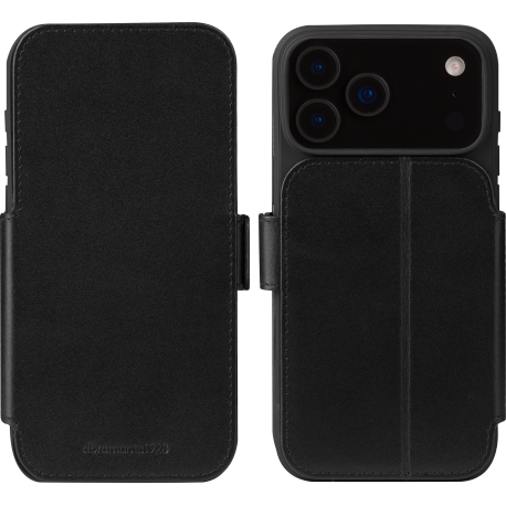 DBramante slim wallet bookcover Copenhagen - black - for Apple iPhone 17 Pro Max