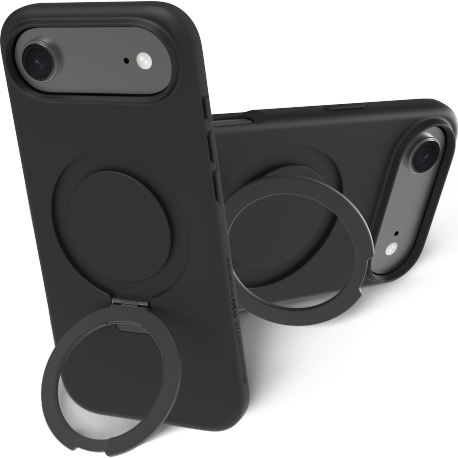 DBramante recycled cover Iceland D3O MS Kickstand - Black - for iPhone 17 Air
