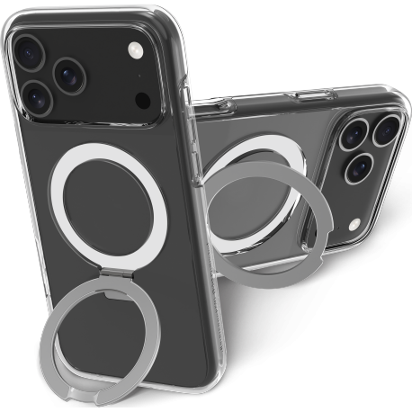 DBramante recycled cover Iceland D3O MS Kickstand - Clear - iPhone 17 Pro Max