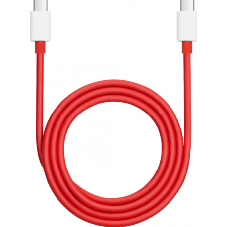 OnePlus superVOOC kabel USB-C naar USB-C 12A (1m) - Rood