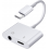 Grab & Go by Sinox - USB-C (m) Connector to USB-C (f) and Jack 3.5 (f) - Noir