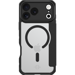 ITSkins Hybrid R Folio Magsafe - Black - for iPhone 17 Pro Max