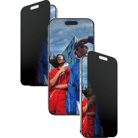 PanzerGlass Privacy Screen Protector Ultra-Wide Fit - Clear - voor iPhone 17 Air