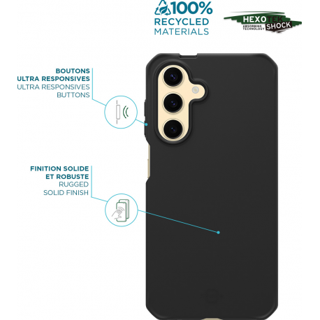 Mobilis SPECTRUM_R Case (Soft bag) - Solid Black Mat - Samsung Galaxy A36 5G