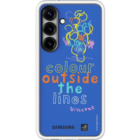 Samsung Flipsuit Card with Case_ flower Van Gogh - for Samsung Galaxy S25