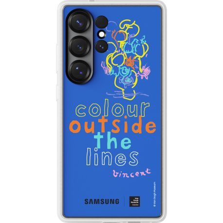 Samsung Flipsuit Card with Case_ flower Van Gogh - for Samsung Galaxy S25 Ultra