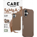 CARE by Panzerglass Fashionable Case Samba w. Magsafe - Espresso - iPhone 17