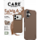 CARE by Panzerglass Fashionable Case Samba w. Magsafe - Espresso - iPhone 17 Pro