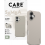 CARE by Panzerglass Fashionable Case Samba w. Magsafe - Vanilla - iPhone 17