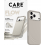 CARE by Panzerglass Feature FLOW Case w. Magsafe - Vanilla - iPhone 17 Pro Max