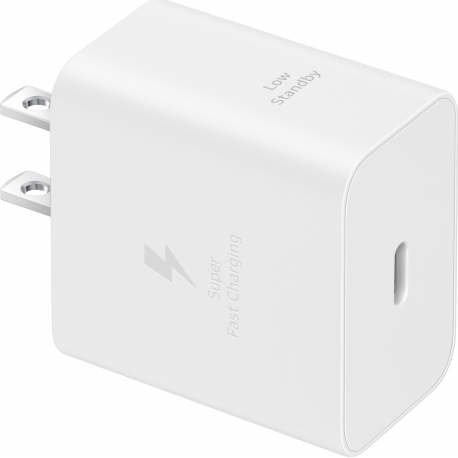 Samsung 45W Power Adapter (Enkel laadblokje, zonder kabel) - Wit