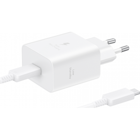 Samsung 45W Power Adapter USB-C (met C to C cable 1.8m) - Wit