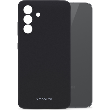 Mobilize Rubber Gelly Case - Noir - Samsung Galaxy A56 5G