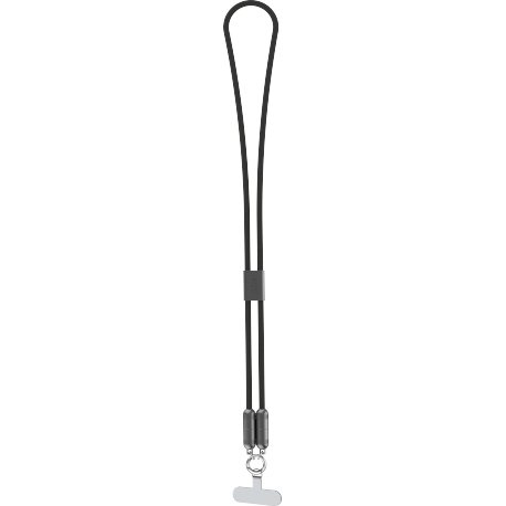 QDOS Powerloop (Lanyard + 60W USB-C to USB-C Charging Cable 2.0 - 1.2m) - Noir