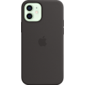 Apple Silicone Case with MagSafe - Black - for iPhone 12/12 Pro
