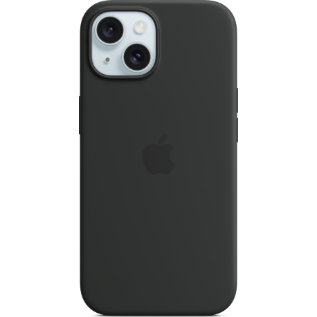 Apple Silicone Case with MagSafe - Black - for iPhone 15
