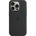 Apple Silicone Case met MagSafe - Zwart - voor iPhone 15 Pro