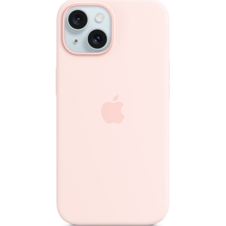 Apple Silicone Case with MagSafe - Light Pink - for iPhone 15