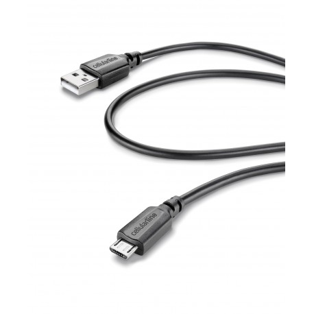Data cable, micro-usb, black