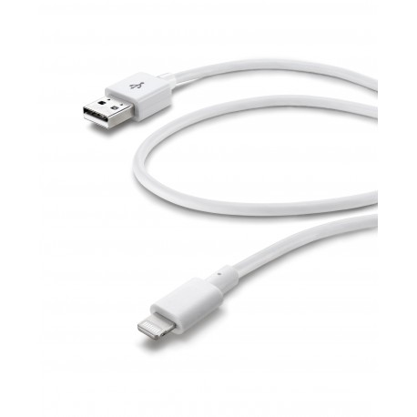 Data cable, Apple lightning, white